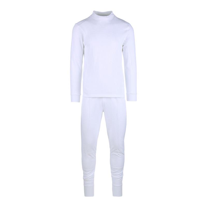 Thermo Ondergoed Wit / Shirt + broek-3732-a